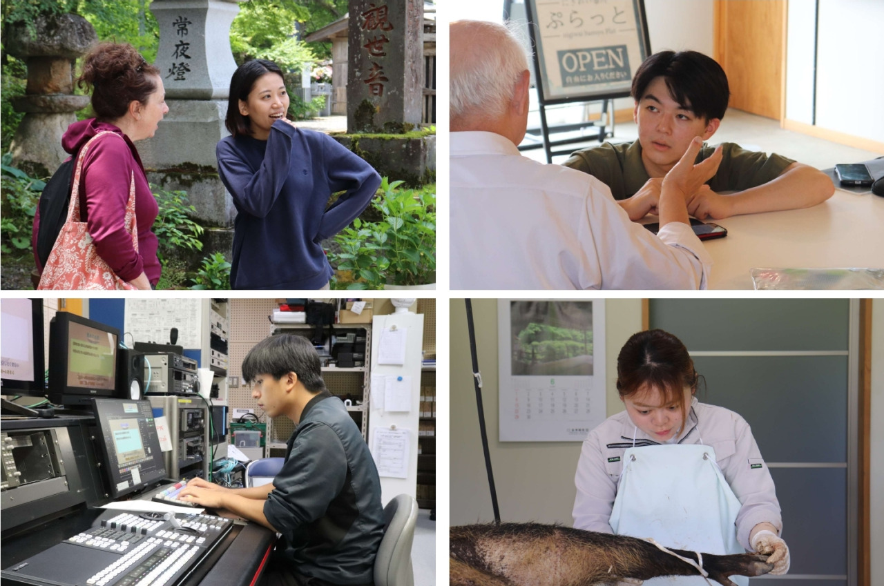 町内で活動する隊員の皆さん
