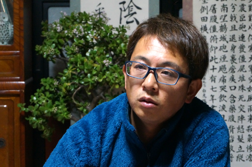 農業について語る武藤さん